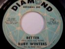 Northern Soul   RUBY WINTERS - BETTER - US ORIGINAL