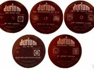 5x AL BOWLLY DURIUM 78s, 4 in their ORIGINAL SLEEVES