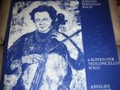 ANNLIES SCHMIDT DE NEVEU - BACH - 6 CELLO SUITES - 3LPs