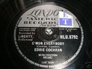 EDDIE COCHRAN C'MON EVERYBODY ORIGINAL 78 RPM LONDON