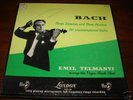 BACH SOLO PARTITAS SONATAS Telmanyi VG++ London LLA-2