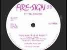 FF YELLOWHAND MAXI 1981 .PROMO USA ORIGINAL EX ETAT