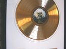 IRON MAIDEN GOLD RECORD AWARD