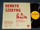 HENRYK SZERYNG Sonata Partita BACH 1stPress ODEON MINT