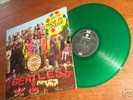 the BEATLES Sgt peppers RARE GREEN Copy Lp colored DC 1