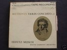 BEETHOVEN VIOLIN CONCERTO IN D REEL TO REEL 2 TRACK