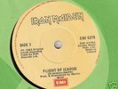 Iron Maiden Rare Irish Pressing 7inch  N W O B H M  EMI