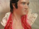 Bust  of undisputed King of Rock 'n' Roll Elvis Presley