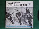 1965 Official BEATLES FAN CLUB CHRISTMAS FLEXI Number 3