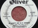 RARE THE STEINWAYS northern soul 45 OLIVER promo copy 