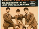 FOUR BY THE BEATLES - (CAPITOL EP 2121) GREEN LABEL