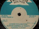 FREEDOM SOUNDS 12 ORIGINAL NEW CIVILIZATION C CAMPBELL