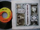 BEATLES ps PENNY LANE Strawberry Fields 45 NM die-cut