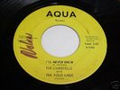 Northern Soul The Chantells Aqua Lads 45  HEAR IT- RARE