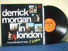 DERRICK MORGAN IN LONDON  RARE Orig. PAMA ECO 10 EX