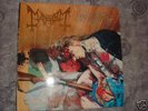 MAYHEM Dawn Of The Black Hearts LP SIGNED BY HELLHAMMER