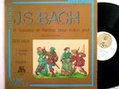 rare+ Devy ERLIH Bach Sonate Partita nice LP Adès 13054