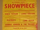 Vince Taylor/Screaming Lord Sutch 1960 Concert Poster