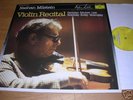 DGG NATHAN MILSTEIN VIOLIN RECITAL RECORD AS NEW