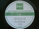 RORY GALLAGHER IN CONCERT LIVE TRANSCRIPTION DISC LP