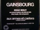 SERGE GAINSBOURG Maxi REGGAE MEDLEY Hors commerce 1979