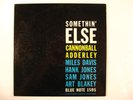 CANNONBALL ADDERLEY Somethin' Else BLUE NOTE LP W. 63rd