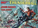 James Bond007 THUNDERBALL Signed By Composer John Barry