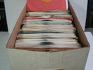 BOX of 45RPM Records. Over 175 Oldies See Description