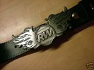 OFFICIAL robbie williams LEATHER TOUR BELT 36-42 WAIST