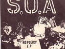 SOA-No Policy Green Vinyl 1st press Rollins KBD punk