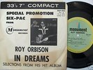 ROY ORBISON IN DREAMS PROMO JUKEBOX 7