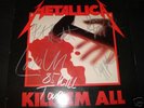 METALLICA RARE KILL EM ALL LP / SIGNED CLIFF