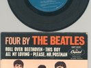 BEATLES EP FOUR BY THE BEATLES RECORD AND SLEEVE NR