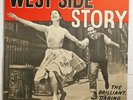 WEST SIDE STORY: Princess Theatre 1960's Stage  Poster