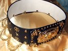 ELVIS PRESLEY STYLE 70s BLACK  CONCERT JUMPSUIT BELT