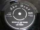 LEE PERRY.Wishes Of The Wicked/Hold Down.1965.Ex Con