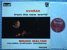 BRUNO WALTER Dvorak Orig.Philips Plum Stereo HOL-50s NM