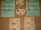 BEACH BOYS ORIG 1967 6 Piece 45 Production Proofs SMILE