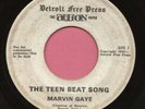 MARVIN GAYE DJ 45 TEEN BEAT SONG DETROIT NORTHERN SOUL