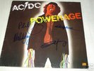 Signed Autographed AC DC Vintage LP Album x5 COA SCOTT