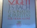 JOSEPH SZIGETI / BACH / 6 VIOLIN SONATAS & PARTITAS