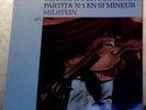 NATHAN MILSTEIN / BACH SONATAS & PARTITAS / FR. CAPITOL