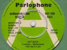 BEATLES Get Beck  Parlophone DEMONSTRATION record