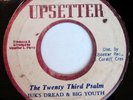 JUKS DREAD & BIG YOUTH 45 THE TWENTY THIRD PSALM, RARE