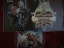 6 iron maiden SHAPED PICTURE DISCS SINGLES