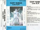 GARY NUMAN - THE LIVE E.P - RARE NEW ZEALAND CASSETTE