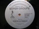 LIVE RUSH & BLACK SABBATH ON ROCK RADIO NETWORK SHOW LP