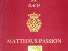 FRITZ WERNER BACH MATTHÄUS-PASSION FRENCH BOX 4 LP STER