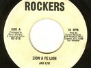 JAH LIVI Zion A Fe Lion ROCKERS Records