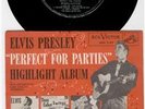 ELVIS PRESLEY PERFECT FOR PARTIES PROMO EP SPA 7-37 NM